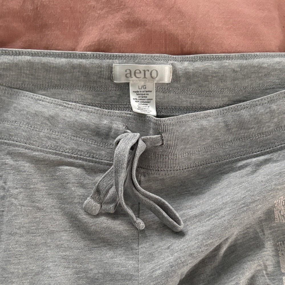 2000s vintage Aero Gray Lounge Pants - Picture 3 of 5